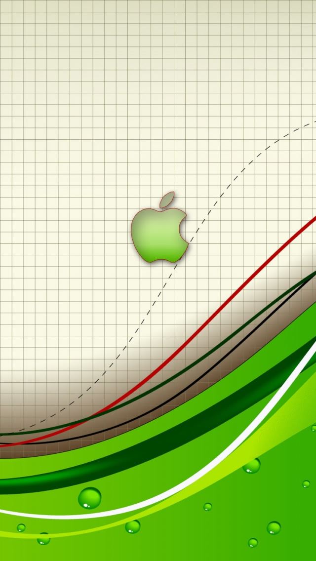 640x1136 Eco Apple - bubble iPhone Wallpaper