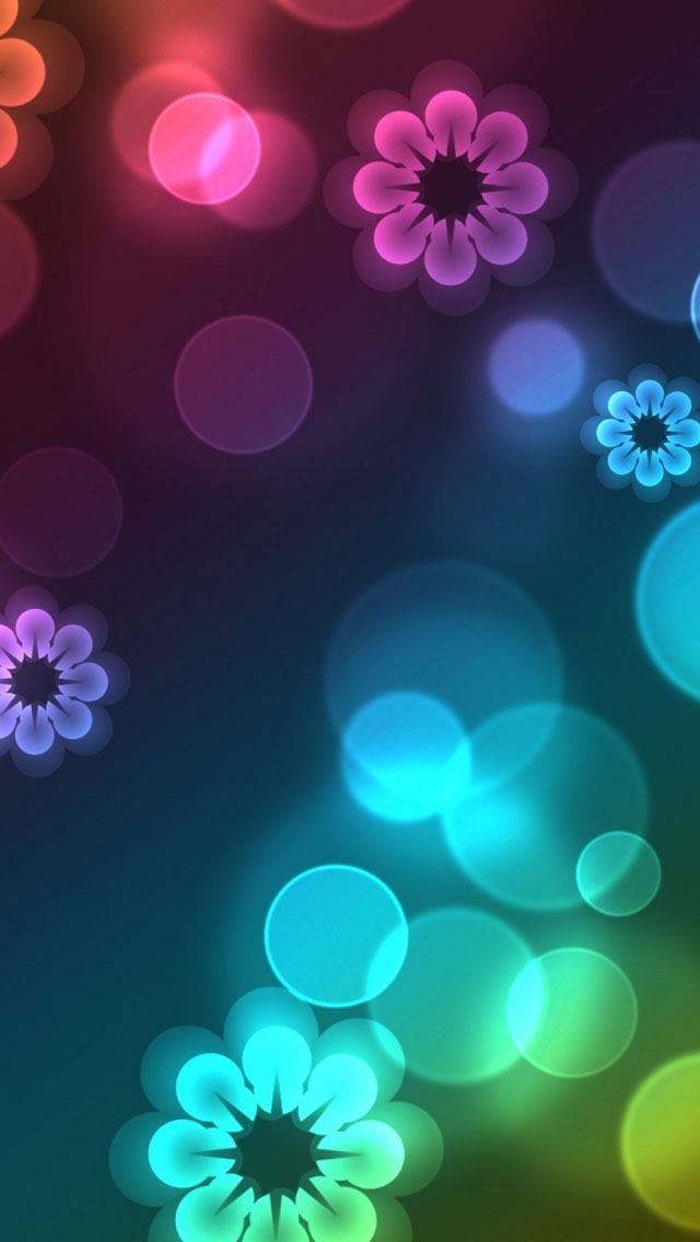640x1136 Glare Circles Patterns Colors - patterns iPhone Wallpaper