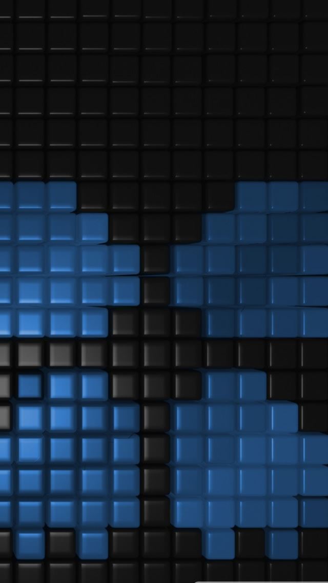 640x1136 Butterfly Tiles - square iPhone Wallpaper