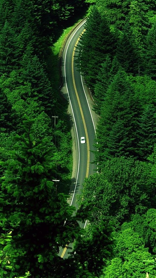 640x1136 Roadscape - road iPhone Wallpaper
