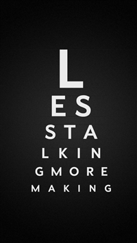 Thought typography wallpaper