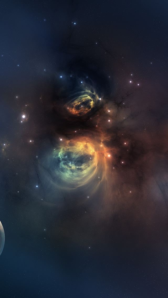 640x1136 Wormhole - nebula iPhone Wallpaper