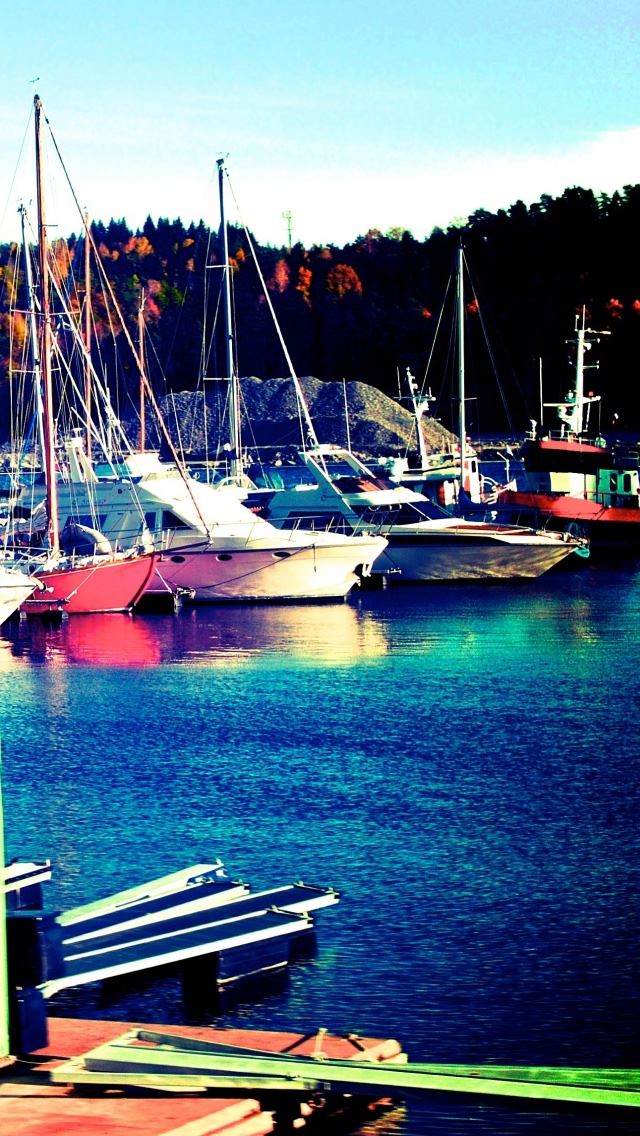 640x1136 Asker Norway - lake iPhone Wallpaper