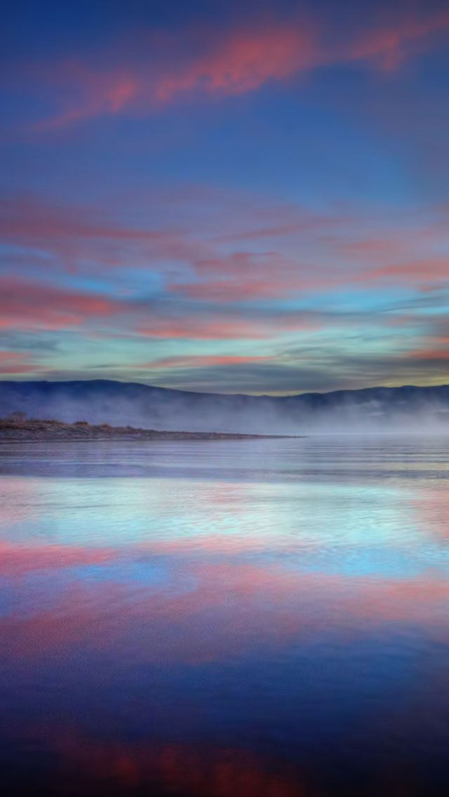 640x1136 Pink Sunrise - sunrise iPhone Wallpaper
