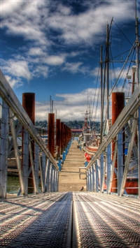 Ship Harbor wallpaper