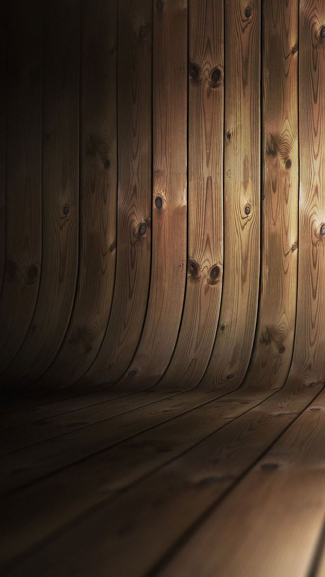 640x1136 Curved Wood - line iPhone Wallpaper
