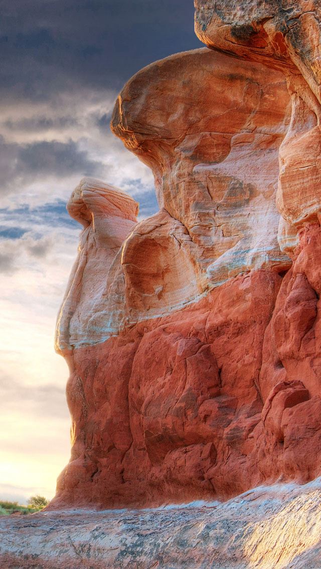 640x1136 Valley rocks - stone iPhone Wallpaper