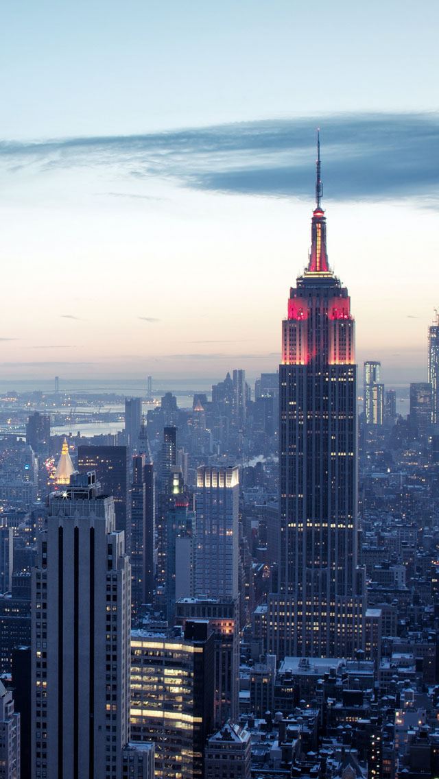 640x1136 Top of the City - building iPhone Wallpaper