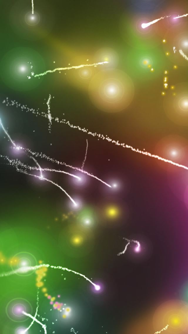 640x1136 Sparkles - circle iPhone Wallpaper