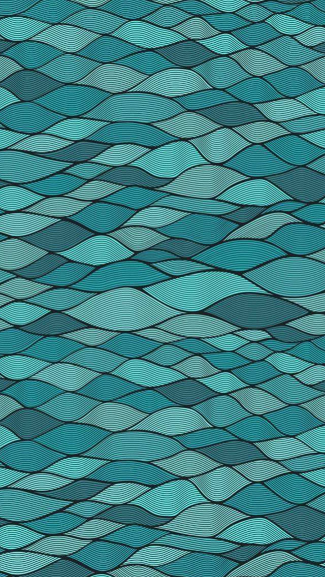 Waves iPhone wallpaper 