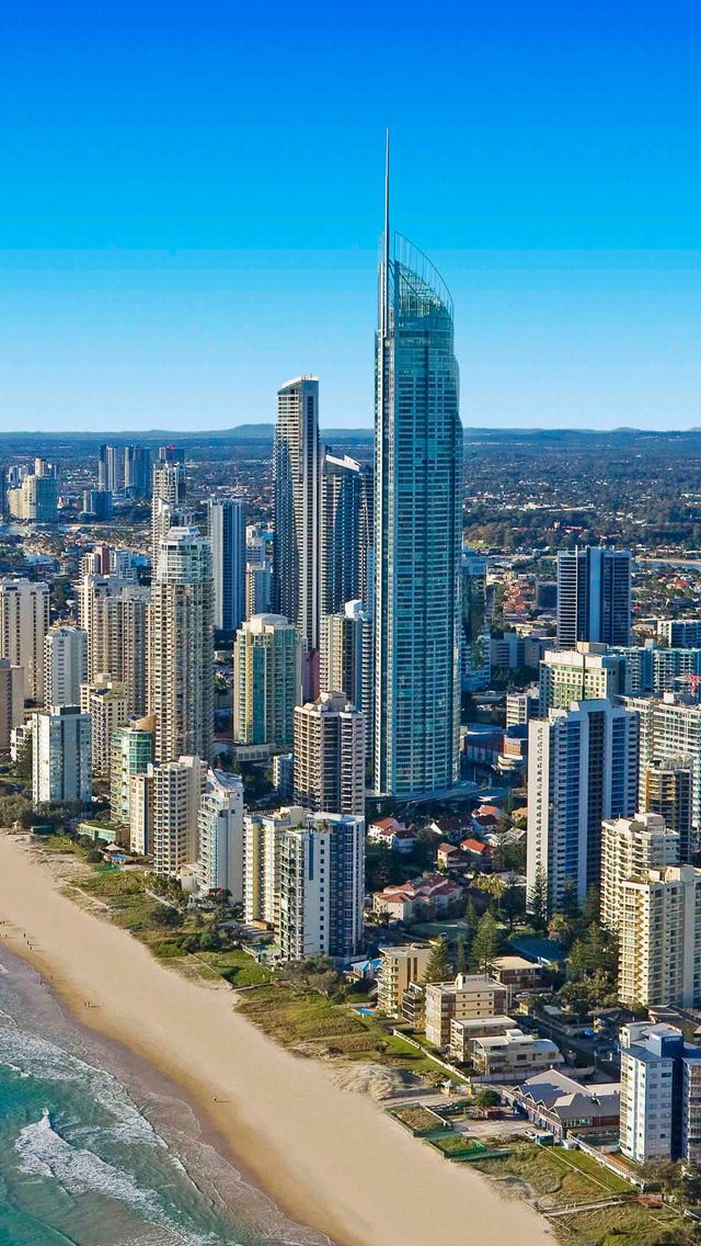 640x1136 Gold Coast - sand iPhone Wallpaper