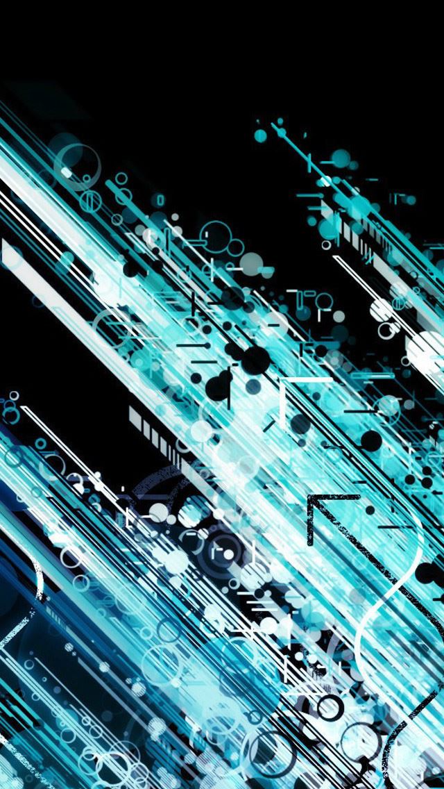 640x1136 Circles And Lines - lines iPhone Wallpaper