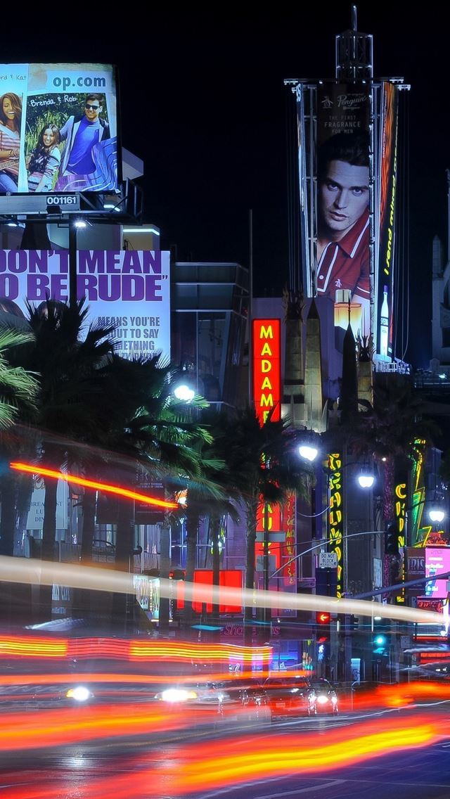 640x1136 Downtown La - city iPhone Wallpaper