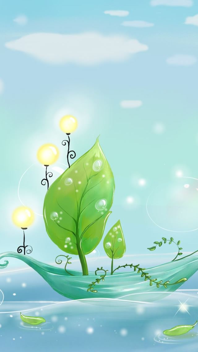 640x1136 Beautiful Landscape - circle iPhone Wallpaper