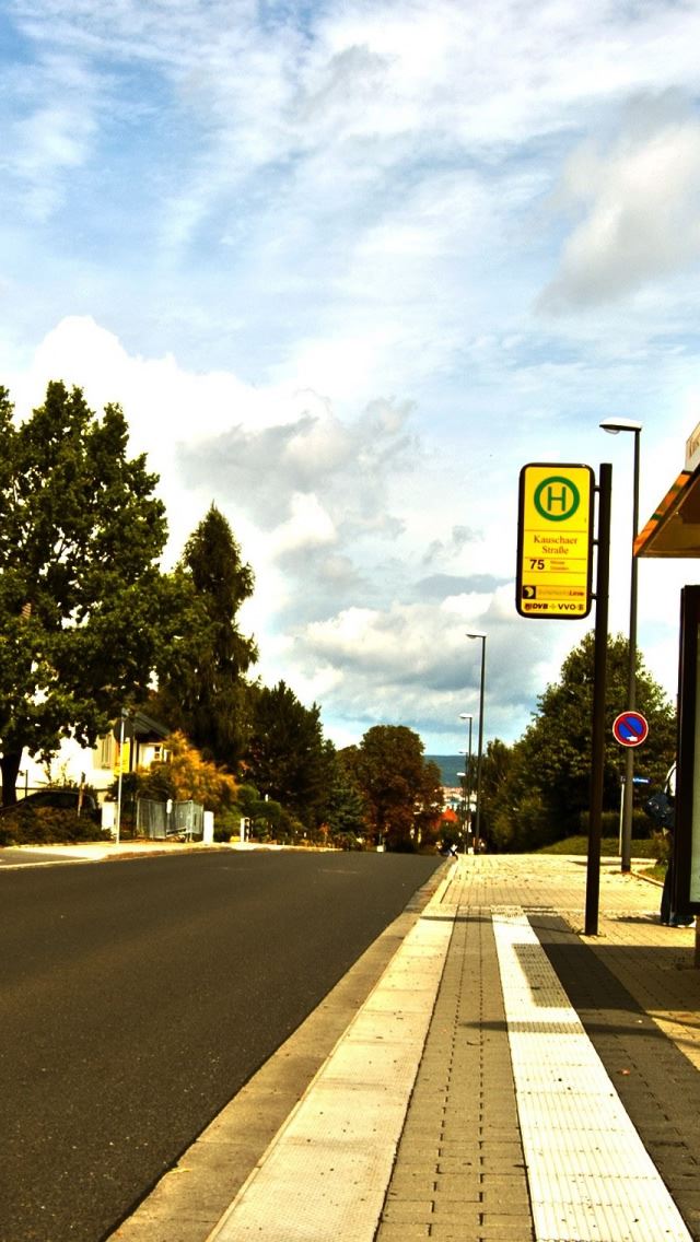 640x1136 Bus Stop Shelter - shelter iPhone Wallpaper