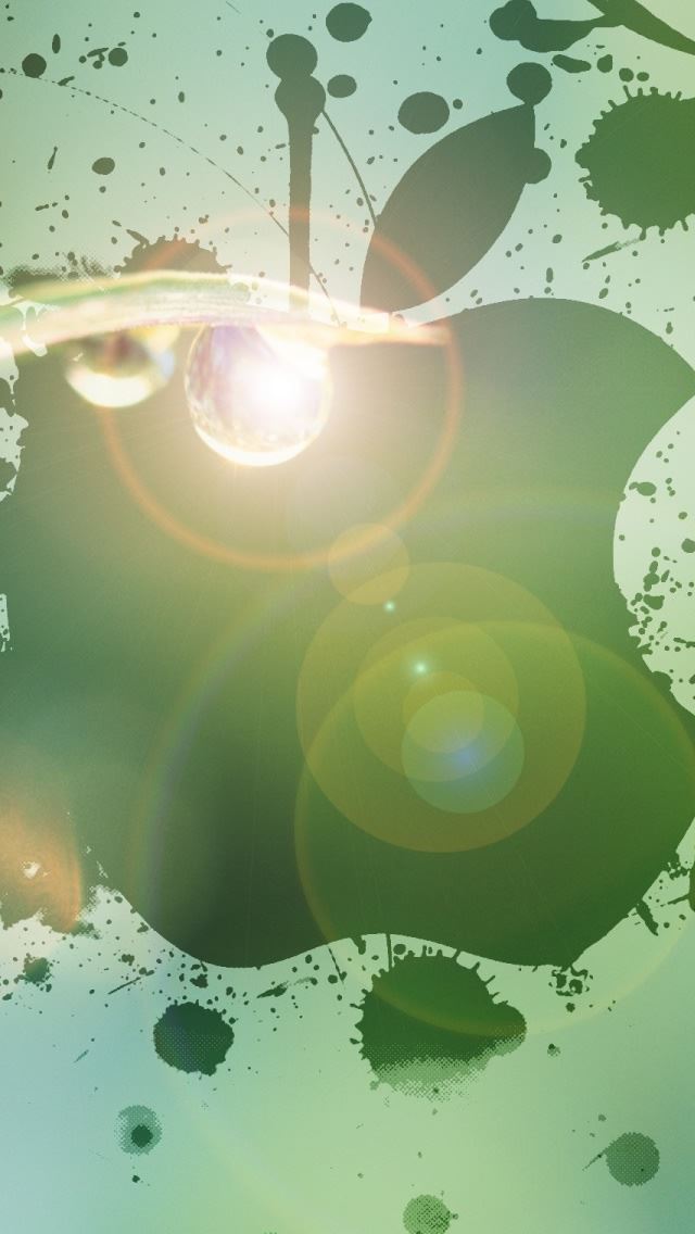 640x1136 Apple Splash - logo iPhone Wallpaper