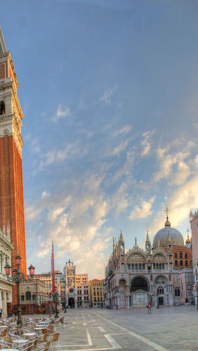 640x1136 Piazza San Marco in Venice - road iPhone Wallpaper