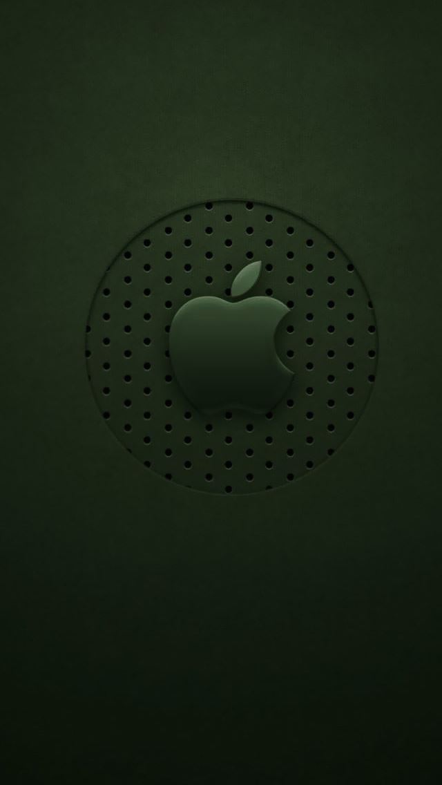 640x1136 Apple Logo 6 - circle iPhone Wallpaper
