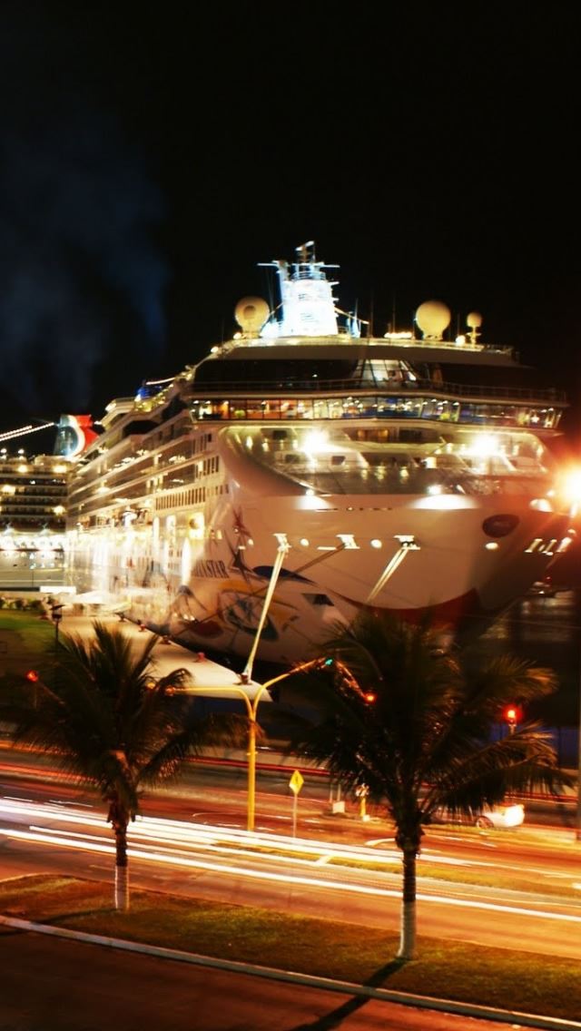 640x1136 Puerto Vallarta - road iPhone Wallpaper
