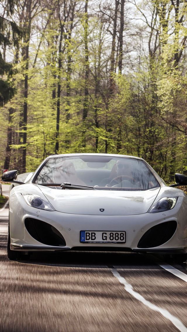 640x1136 2013 Gemballa Mclaren - road iPhone Wallpaper