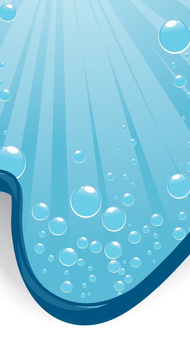 640x1136 Wave - bubble iPhone Wallpaper