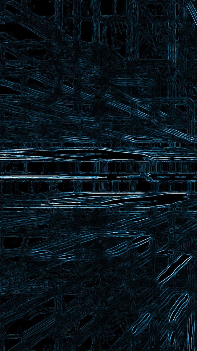 640x1136 Melting squares - abstract iPhone Wallpaper