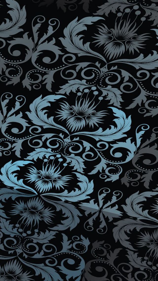 640x1136 Floral Pattern - leaf iPhone Wallpaper