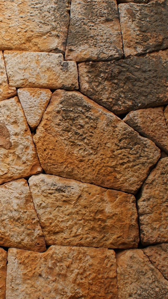 640x1136 Stone Wall - wall iPhone Wallpaper