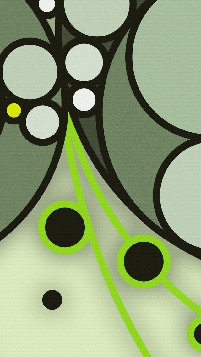 640x1136 Overlapping Circles - overlapping iPhone Wallpaper