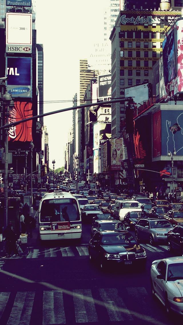 640x1136 New York streets - shop iPhone Wallpaper