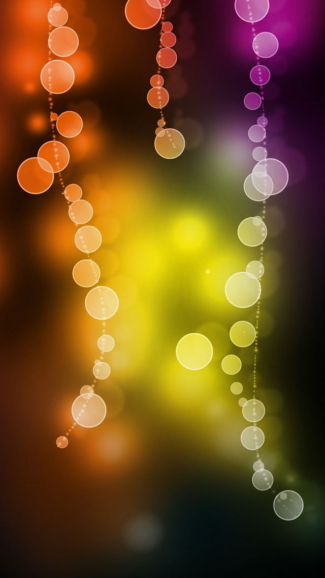 640x1136 Colorful abstract circle pattern - circle iPhone Wallpaper
