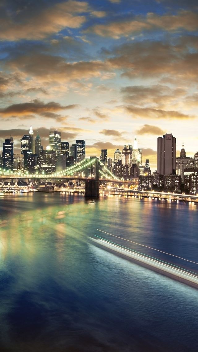 640x1136 Brooklyn Bridge New York - bridge iPhone Wallpaper