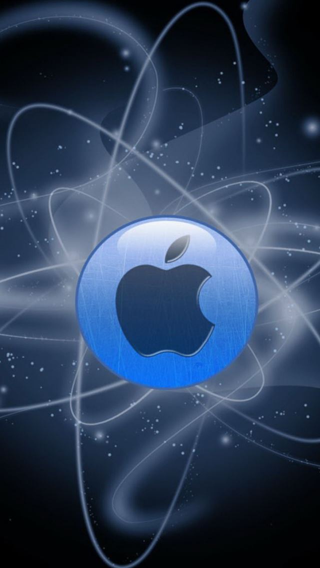 640x1136 Dream Blue - line iPhone Wallpaper