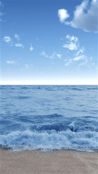 Stormy water wallpaper