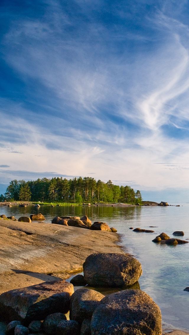 640x1136 Island - sea iPhone Wallpaper
