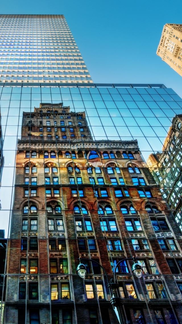 640x1136 New York City Buildings - buildings iPhone Wallpaper