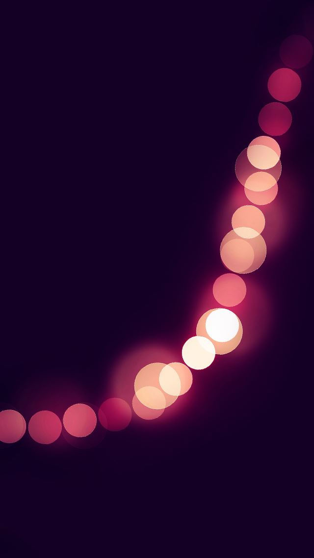 640x1136 Bokeh string - string iPhone Wallpaper