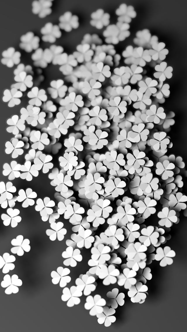 640x1136 Four Leaved Clover - four iPhone Wallpaper