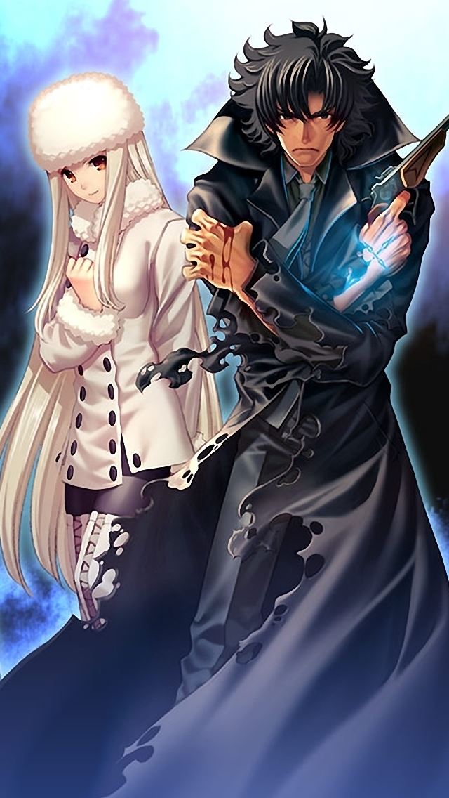 640x1136 Fate Stay Night - girl iPhone Wallpaper