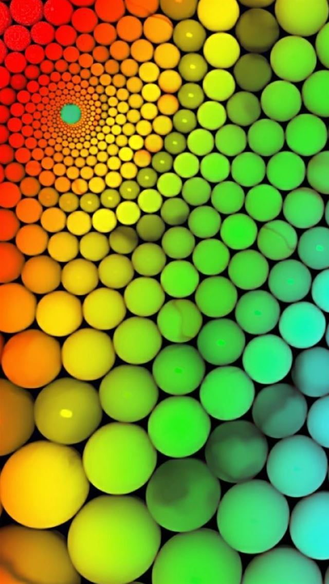 640x1132 Colourful Balls - balls iPhone Wallpaper