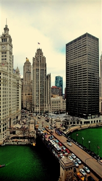 Illinois Sky Buildings wallpaper