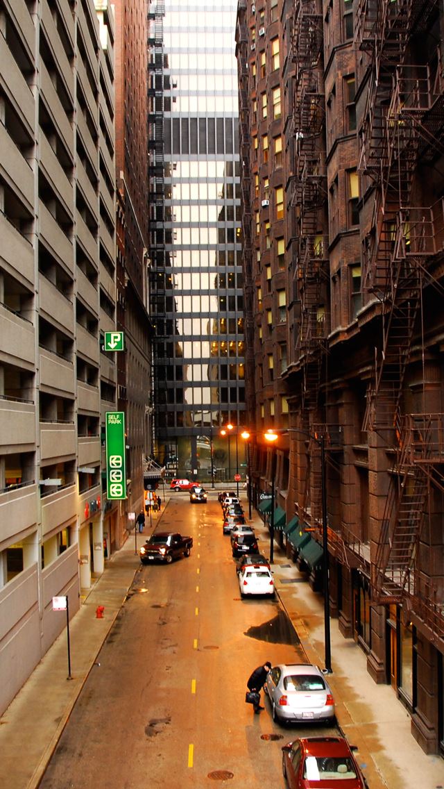 640x1136 City road - road iPhone Wallpaper