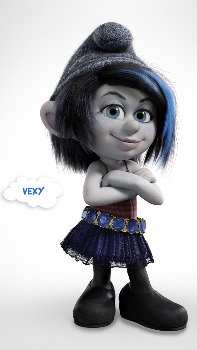 Vexy The Smurfs 2 iPhone wallpaper 