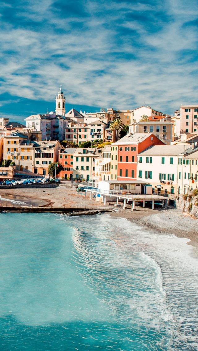640x1136 The Cinque Terre View - cloud iPhone Wallpaper