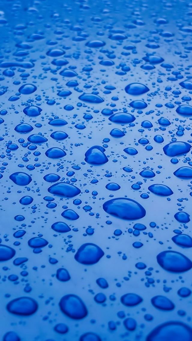 640x1136 Water Drops - circle iPhone Wallpaper