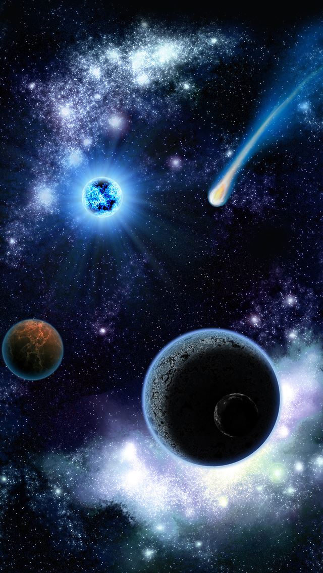 640x1136 Meteor - outer space iPhone Wallpaper