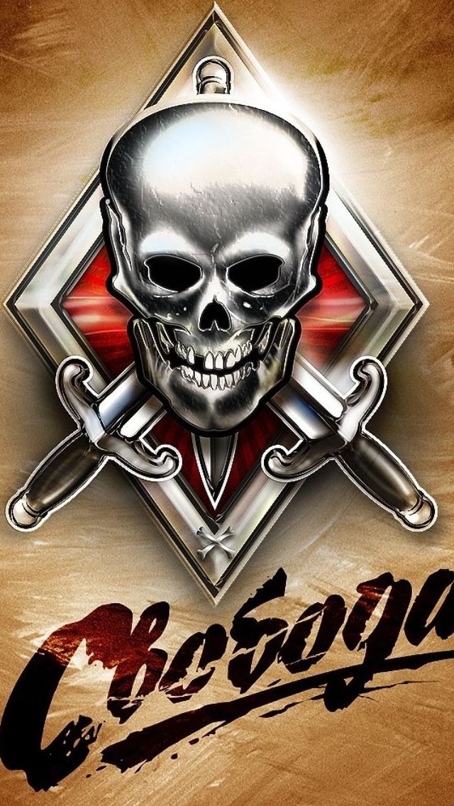 640x1136 Skull And Swords - skull iPhone Wallpaper