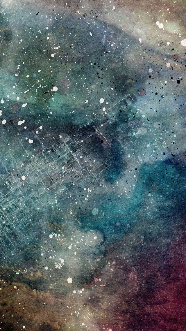 640x1136 Abstract space - line iPhone Wallpaper