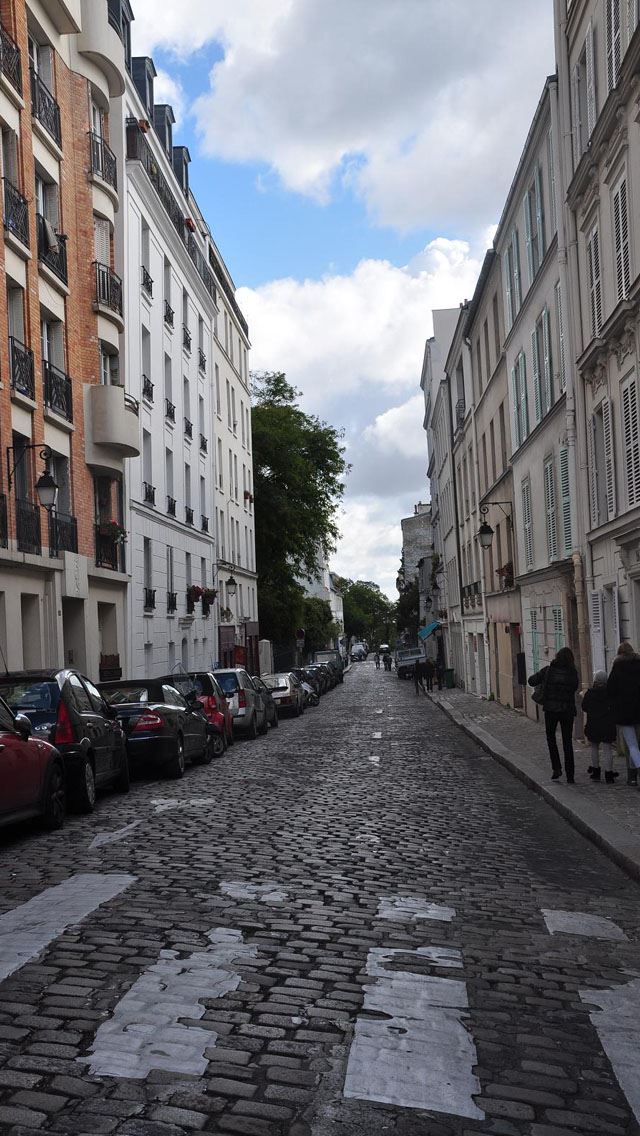 640x1136 Alley - road iPhone Wallpaper