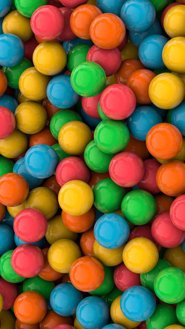 640x1136 The color of candies -  iPhone Wallpaper